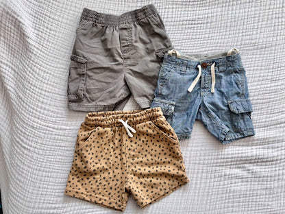 3 x shorts, 18-24 months, Kids 24 Month (18-24M)