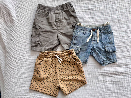 3 x shorts, 18-24 months, Kids 24 Month (18-24M)