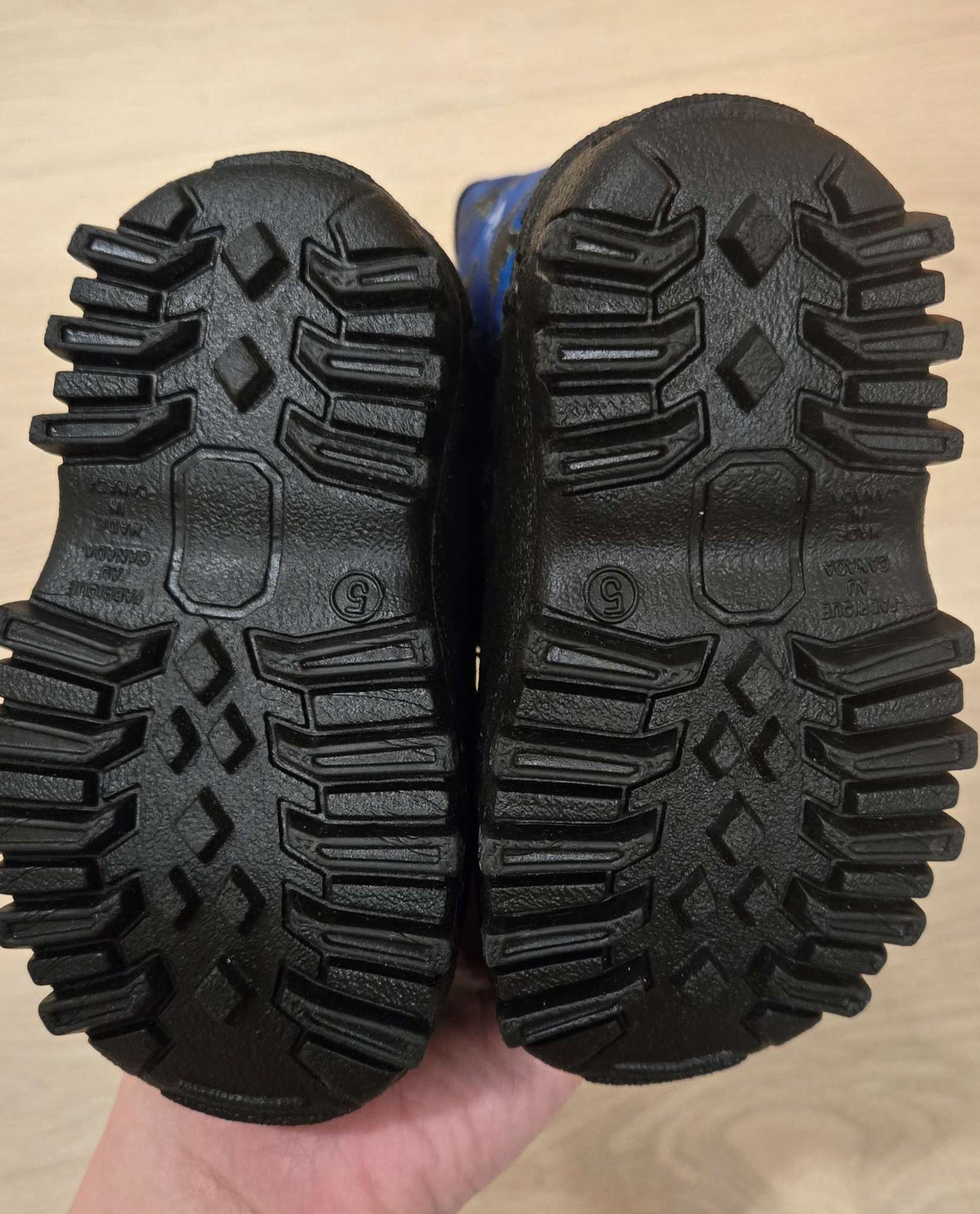 Boys Winter Boots - Waterproof sole , Shoes 5 (Walkers:12-24 mth)