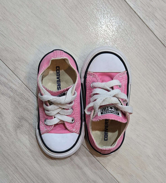 Toddler Converse All Star Shoes - Pink, Shoes 5 (Walkers:12-24 mth)