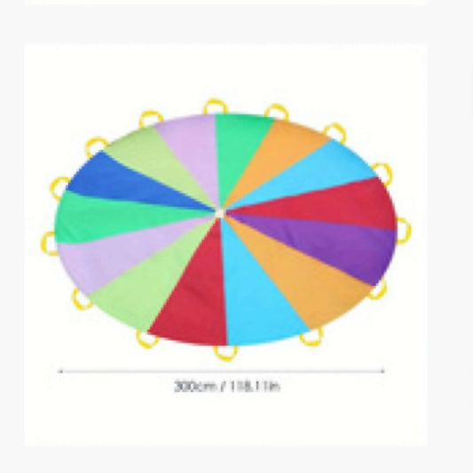 Large play parachute