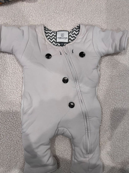 Crib couture sleep suit 3-9 mo , Kids 9 Month (6-9M)