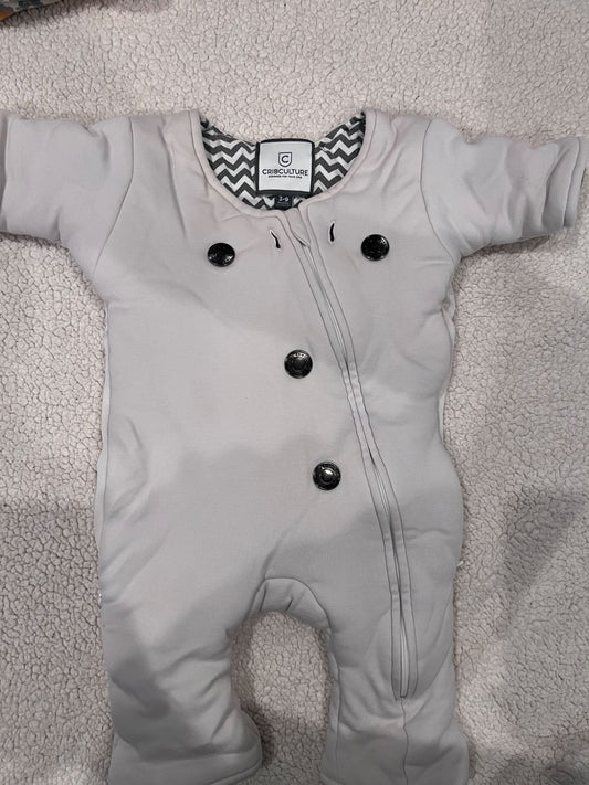 Crib couture sleep suit 3-9 mo , Kids 9 Month (6-9M)