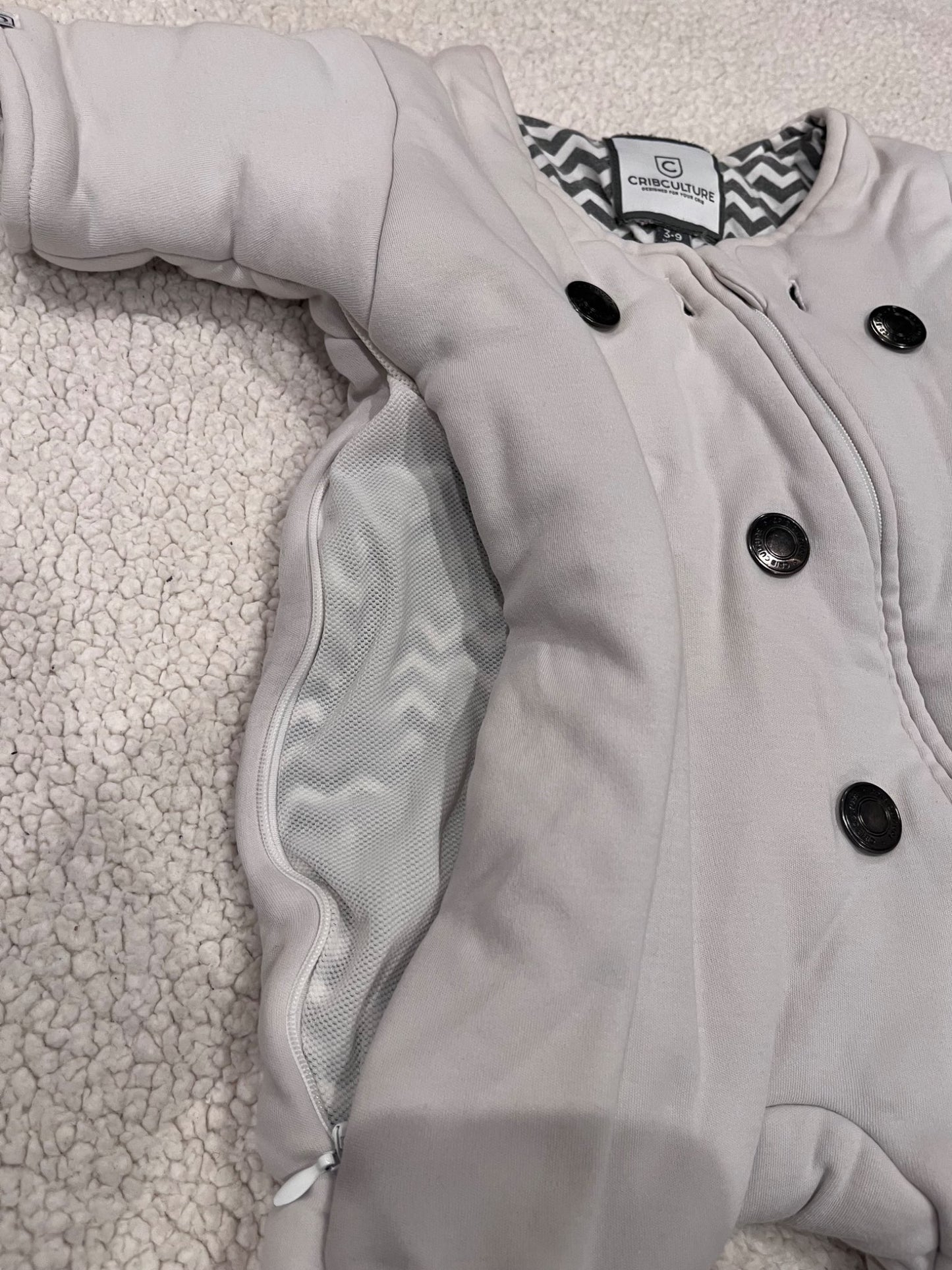 Crib couture sleep suit 3-9 mo , Kids 9 Month (6-9M)