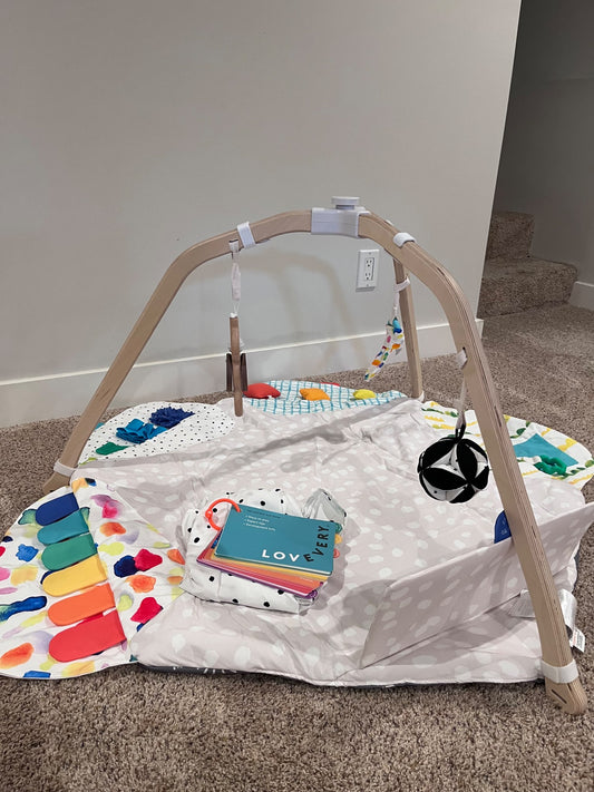 Lovevery play gym, opened but not used. Retails $150
