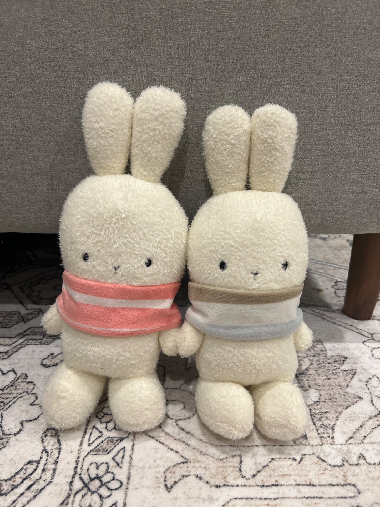 Cute bunny plushie set