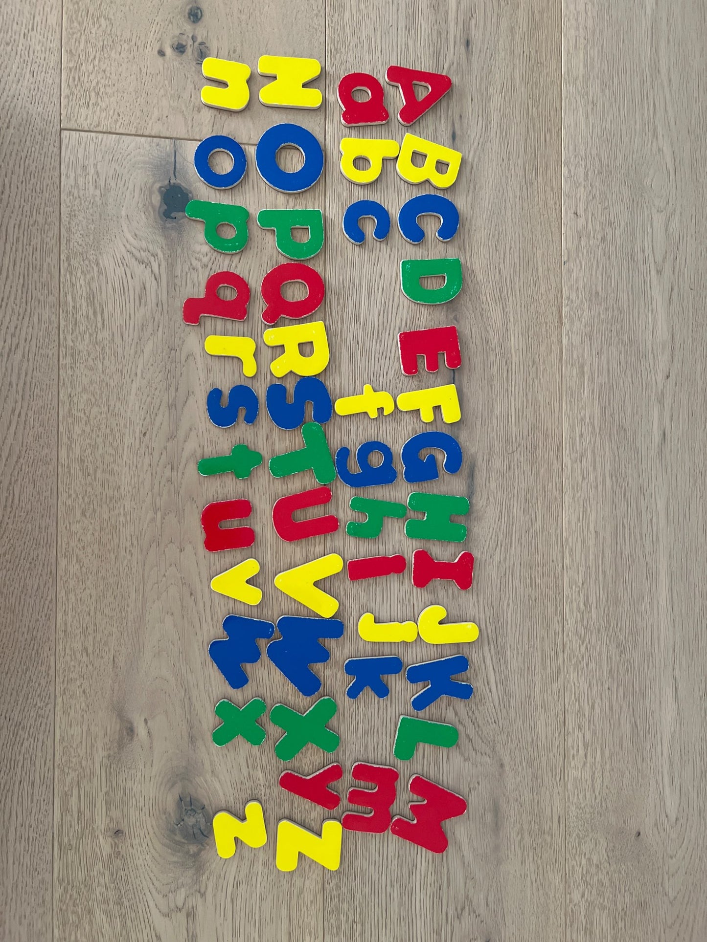Melissa & Doug magnetic wooden alphabet & numbers
