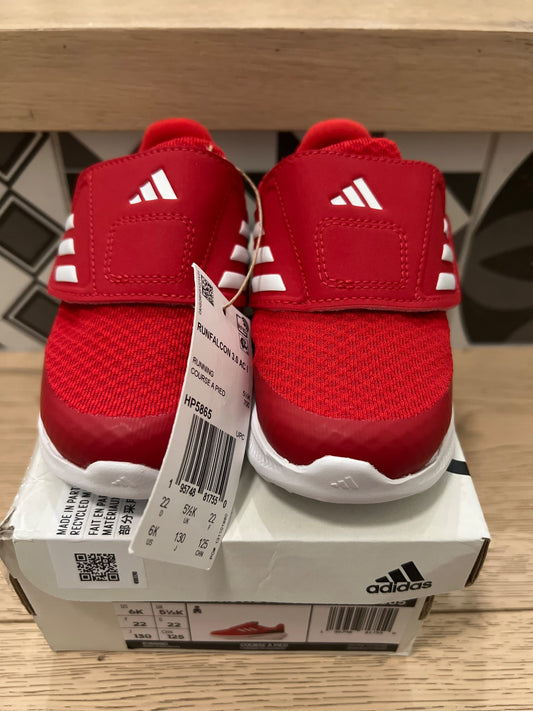 New adidas run falcon 3.0 size 6T, Shoes 6 (Walkers:12-24 mth)