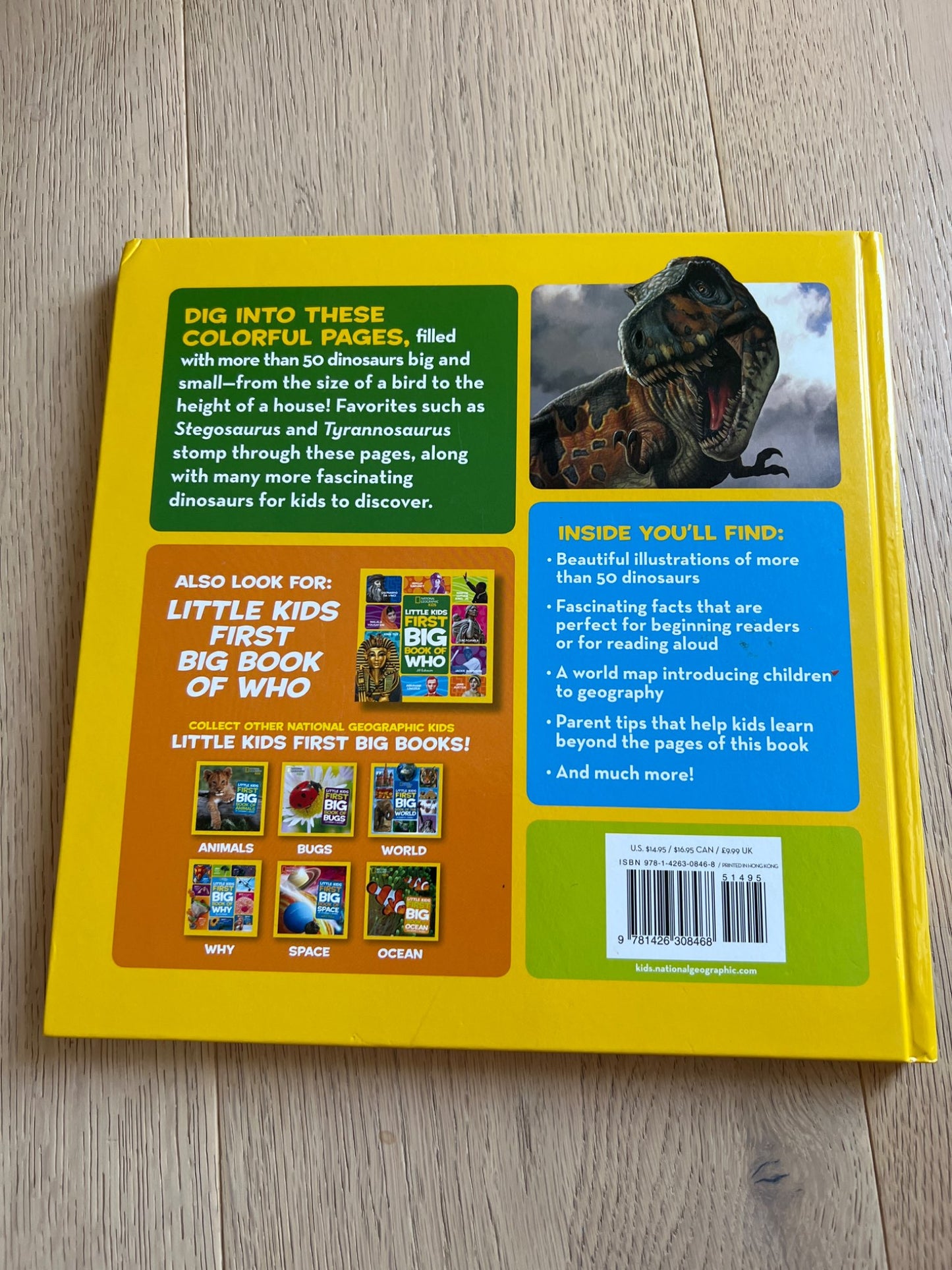 National geographic kids little kids first big book of dinosaurs