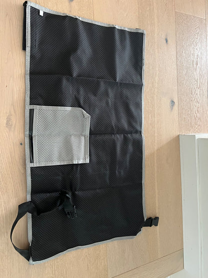Travel airplane seat sling/foot rest & AirTag wrist bands