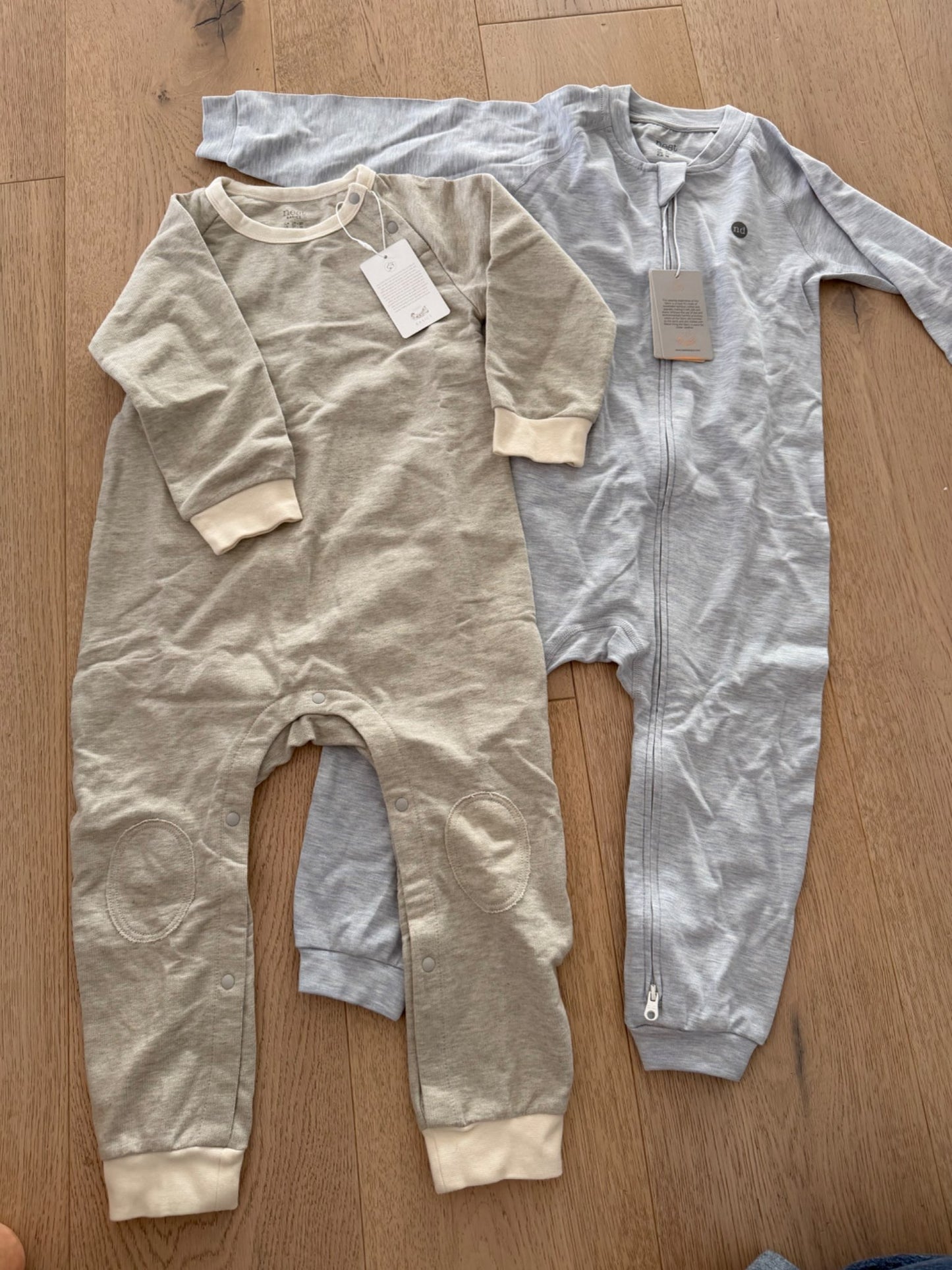NEST design onesie sleeper (x2), Kids 2T