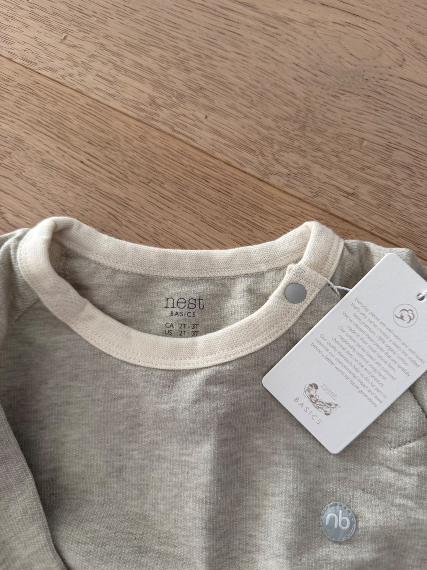 NEST design onesie sleeper (x2), Kids 2T