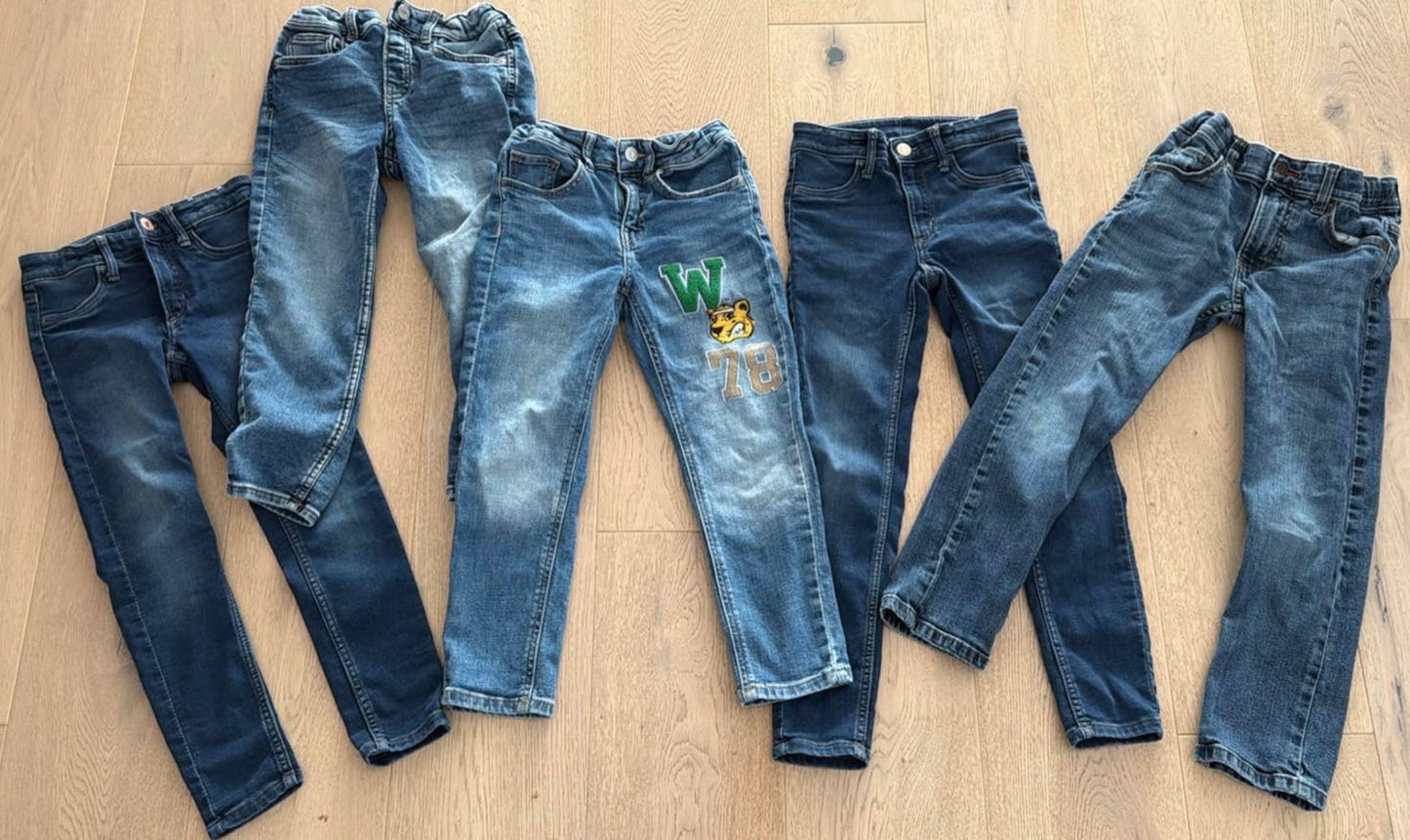 Jeans bundle sizes 5-7 (x5), Kids 5/5T