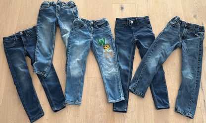 Jeans bundle sizes 5-7 (x5), Kids 5/5T