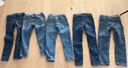 Jeans bundle sizes 5-7 (x5), Kids 5/5T