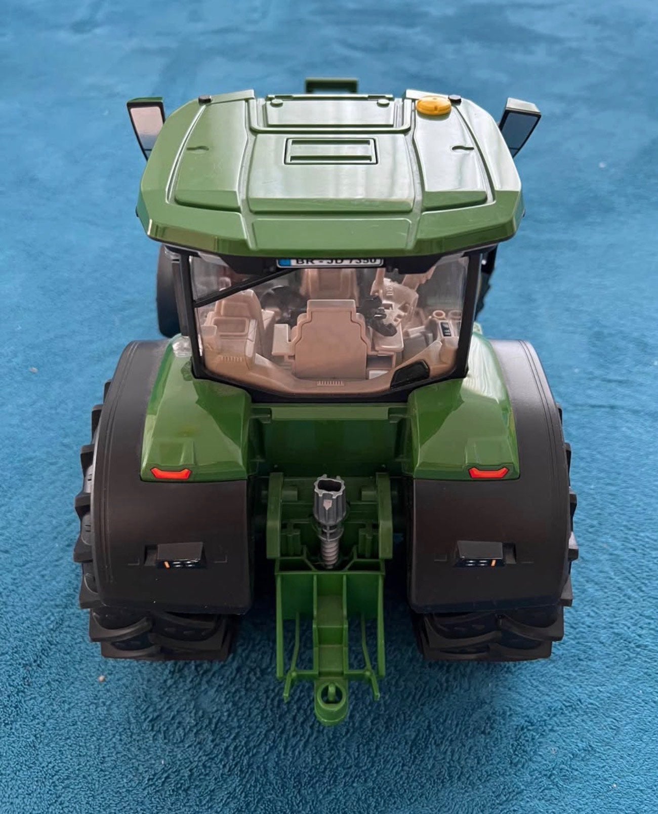 Bruder tractor with removeable attachment