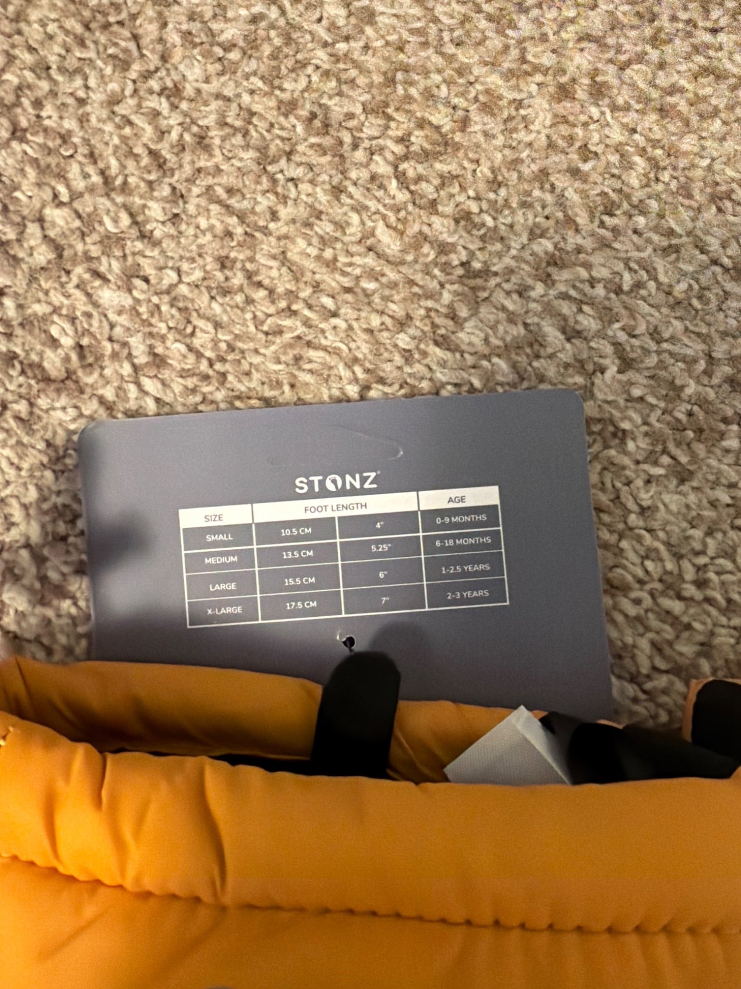 New Stonz puffer winter boots , Shoes 7 (Walkers:12-24 mth)