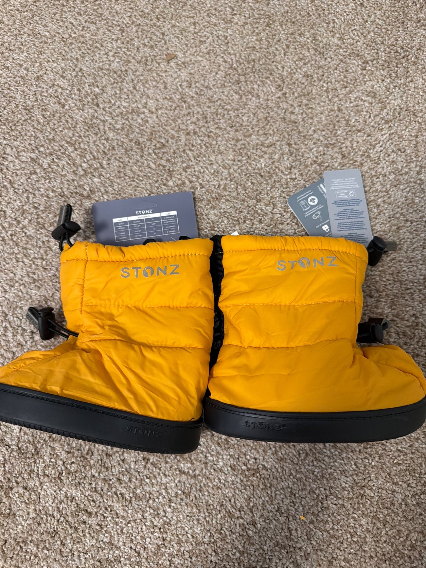 New Stonz puffer winter boots , Shoes 7 (Walkers:12-24 mth)