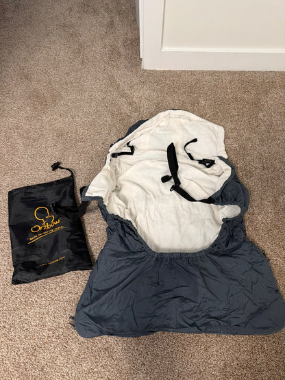 Fleece lined stroller/carrier cover