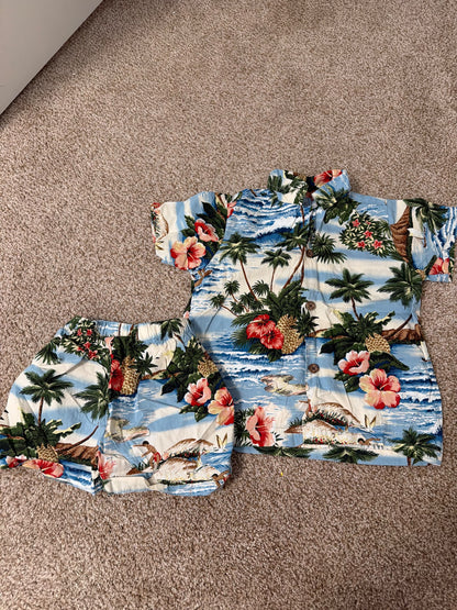 Hawaiian outfit , Kids 4/4T