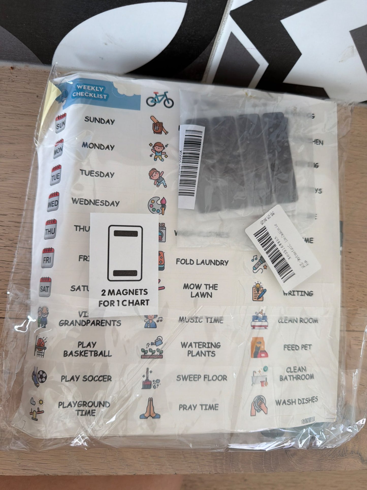 Chore board (x4)
