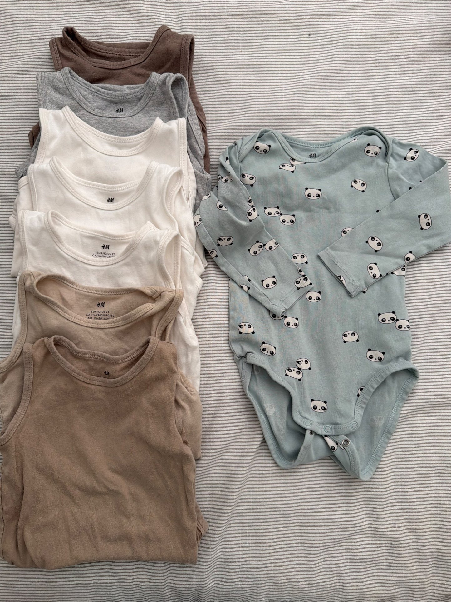 H&M onesie bundle (x8) 18-24m , Kids 24 Month (18-24M)