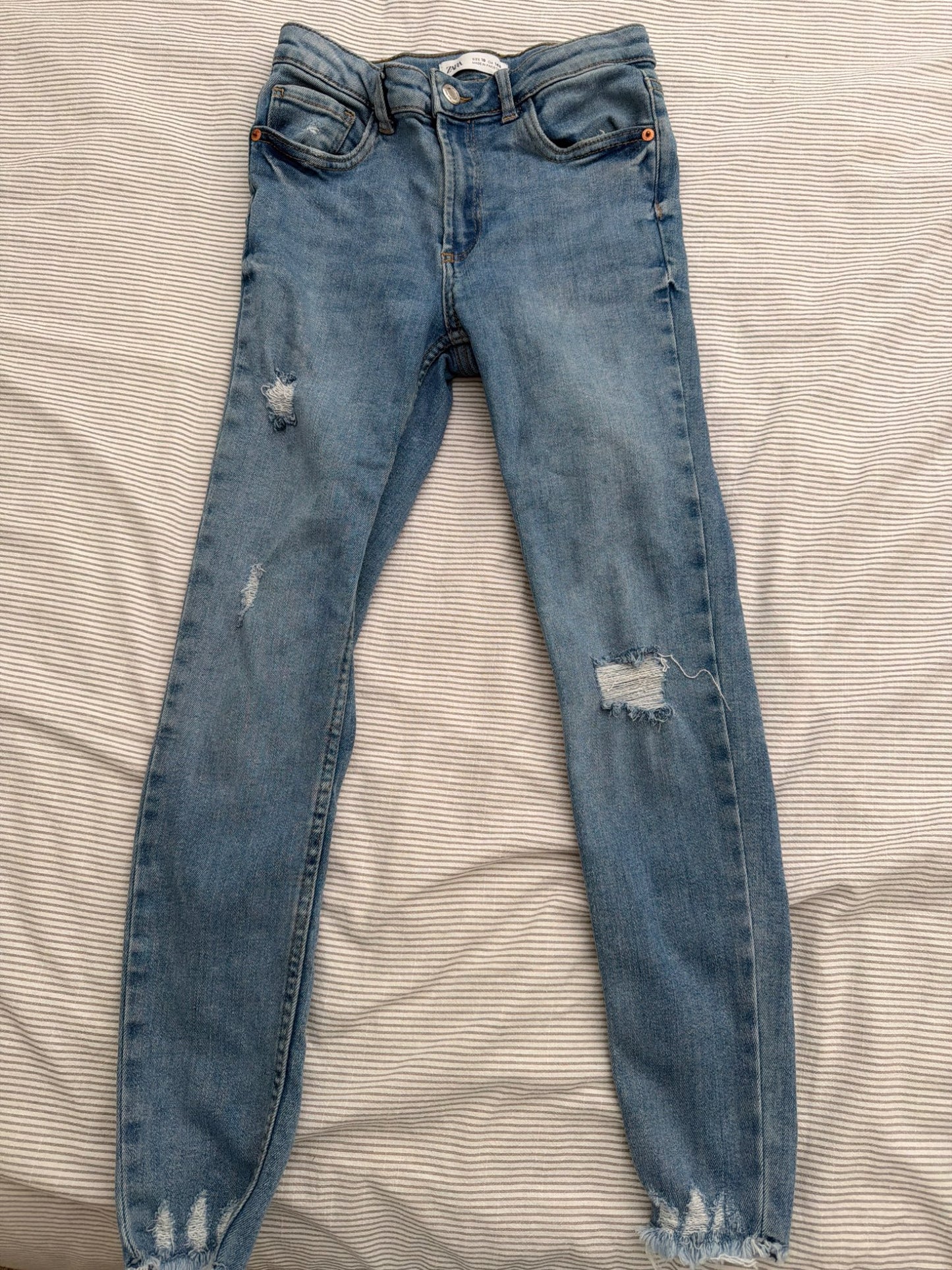 Zara girl skinny jeans , Kids 10