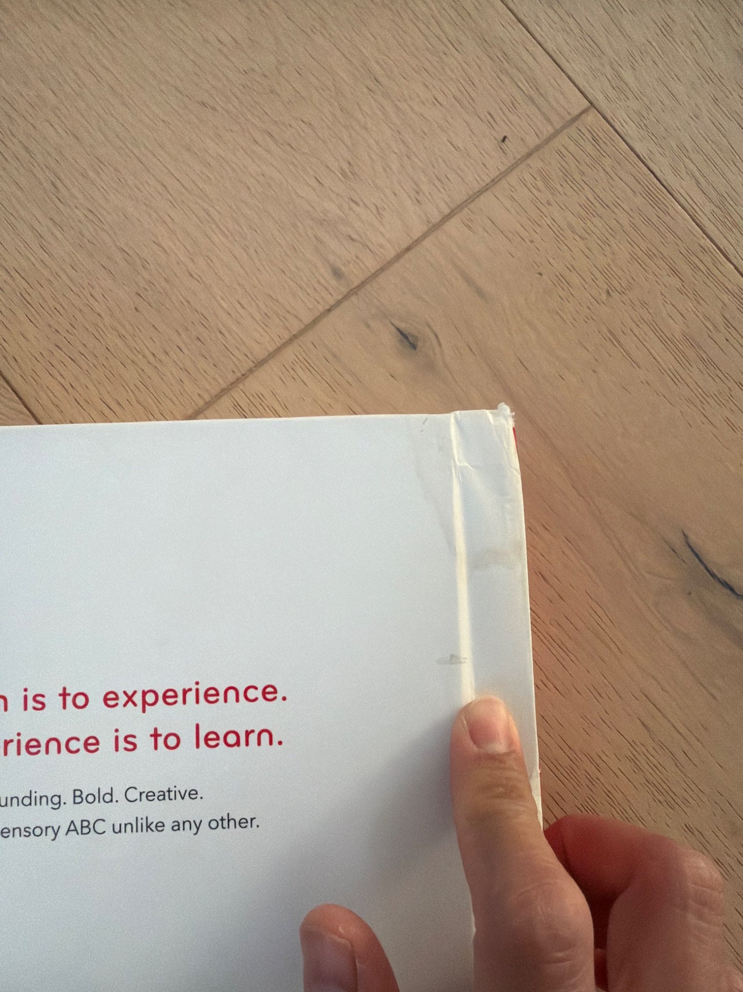 Touch Think Learn: ABC Book by Xavier Deneux