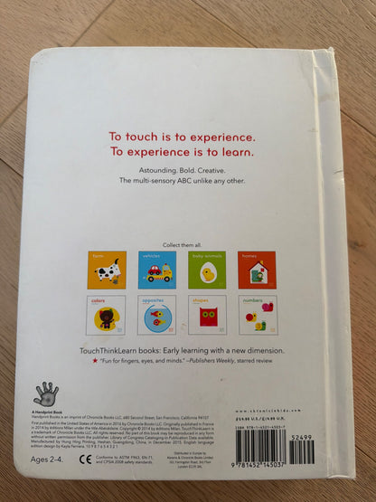 Touch Think Learn: ABC Book by Xavier Deneux