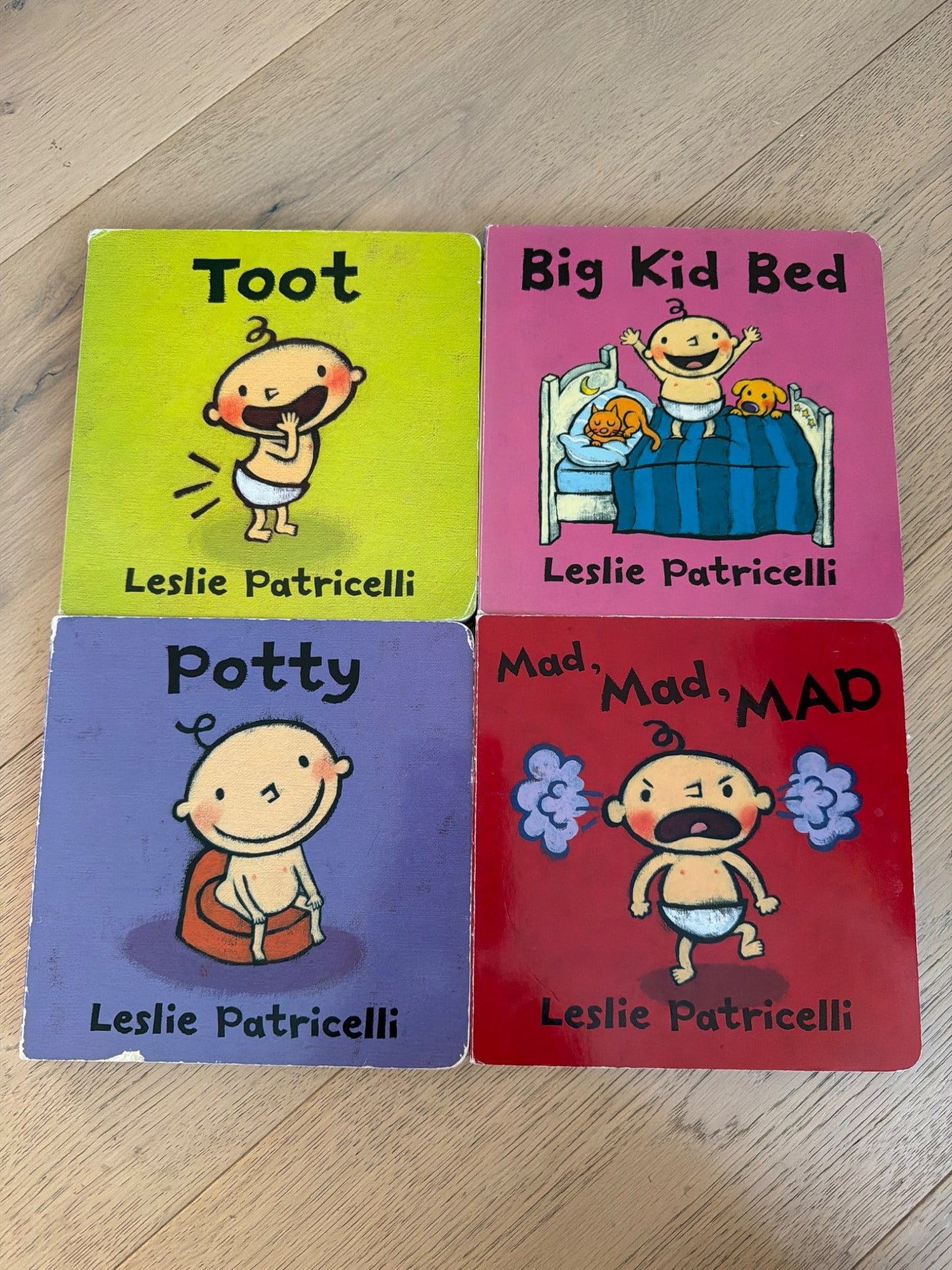 Leslie Patricelli Board books (x4)