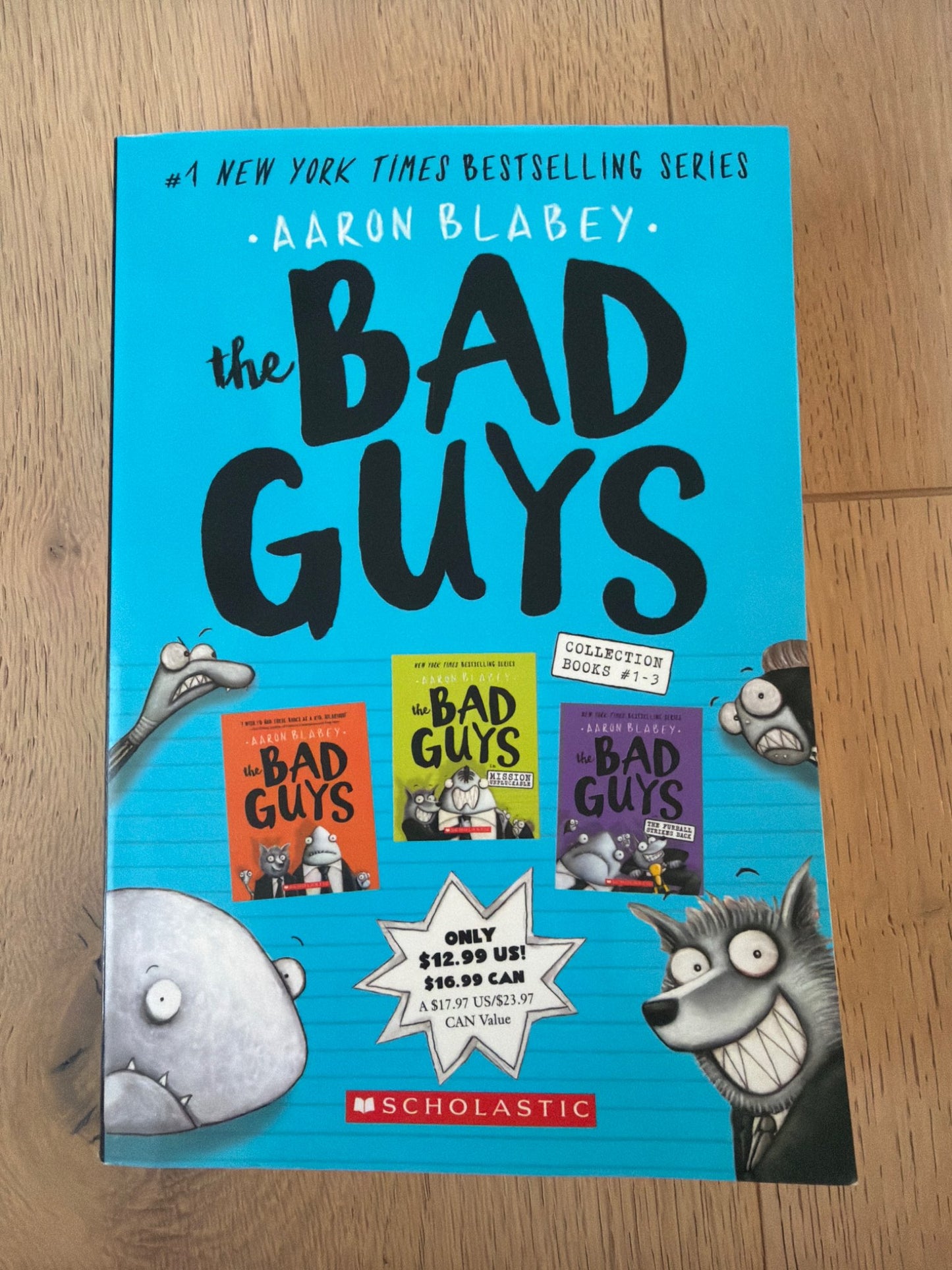 Bad Guys by Aaron Blabey  (Vol. 1,2,3)
