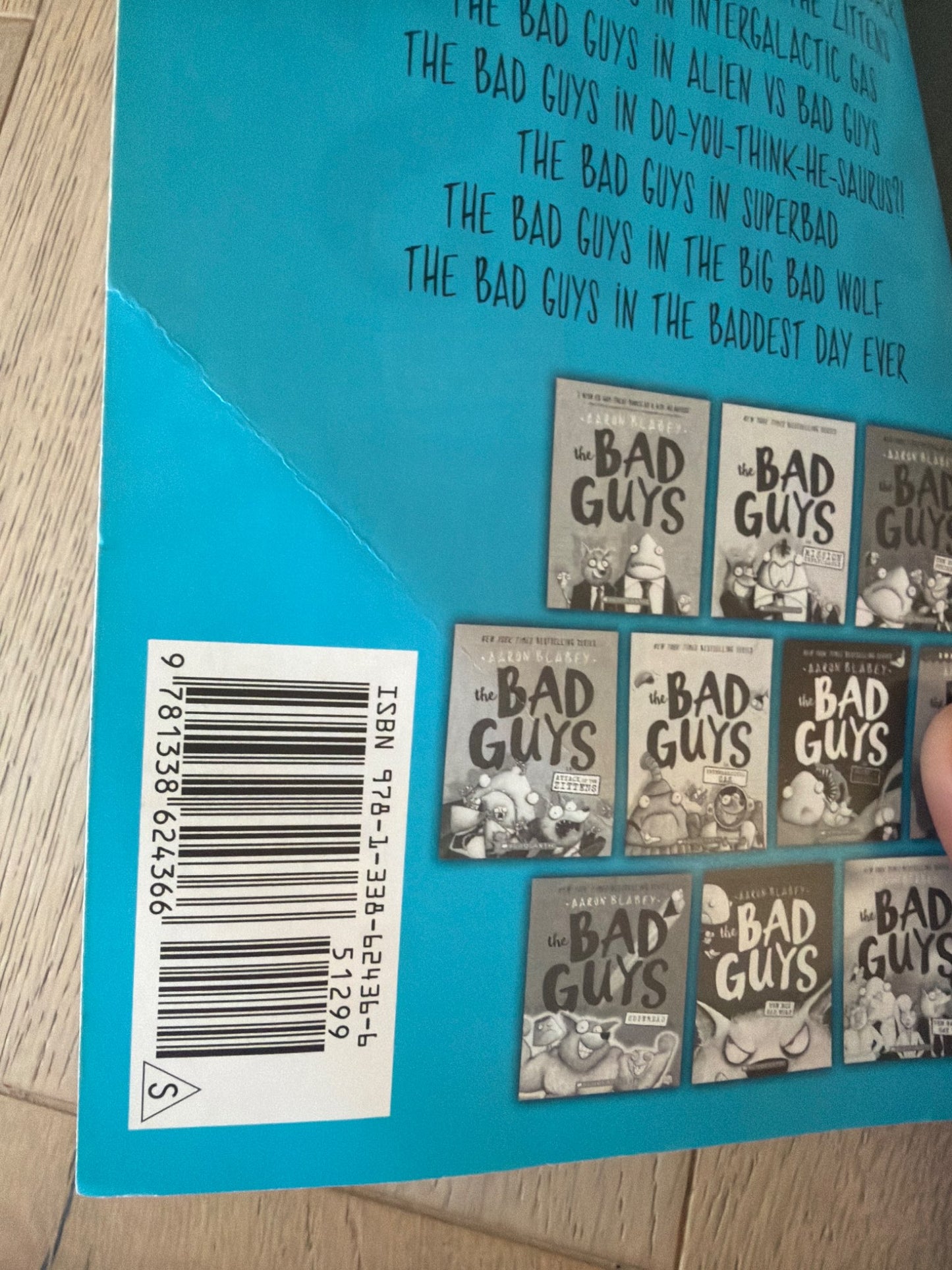 Bad Guys by Aaron Blabey  (Vol. 1,2,3)