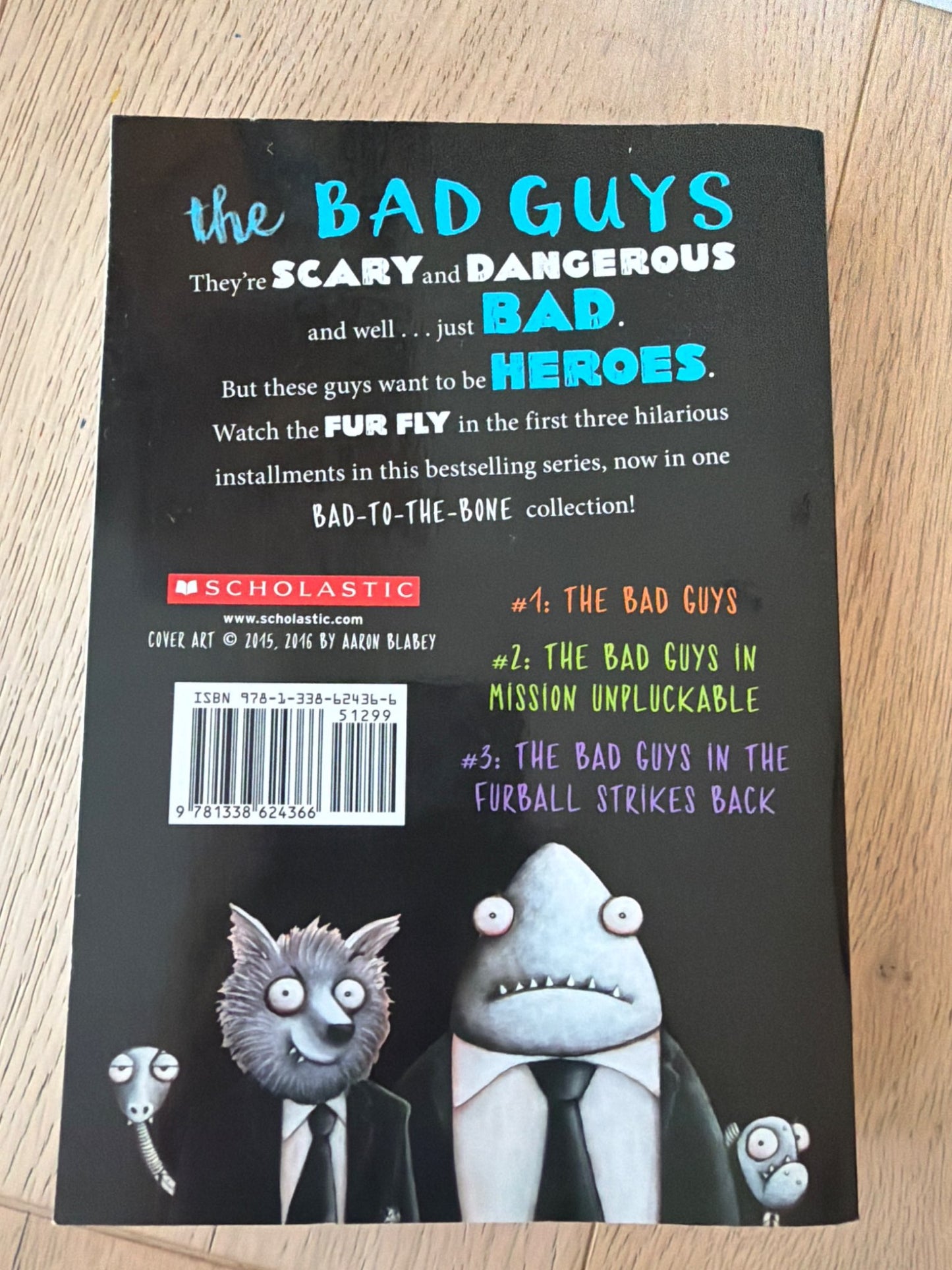 Bad Guys by Aaron Blabey  (Vol. 1,2,3)