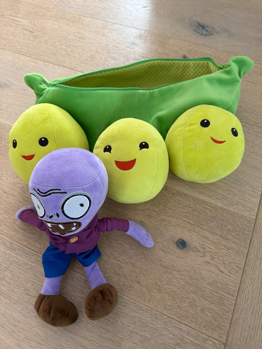 Zombie and Disney peas stuffy