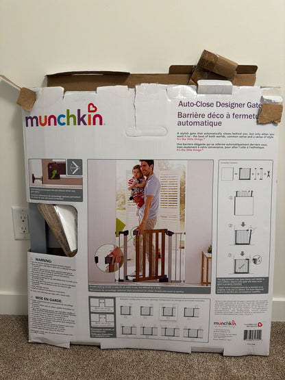 New Munchkin Auto Close Designer Gate