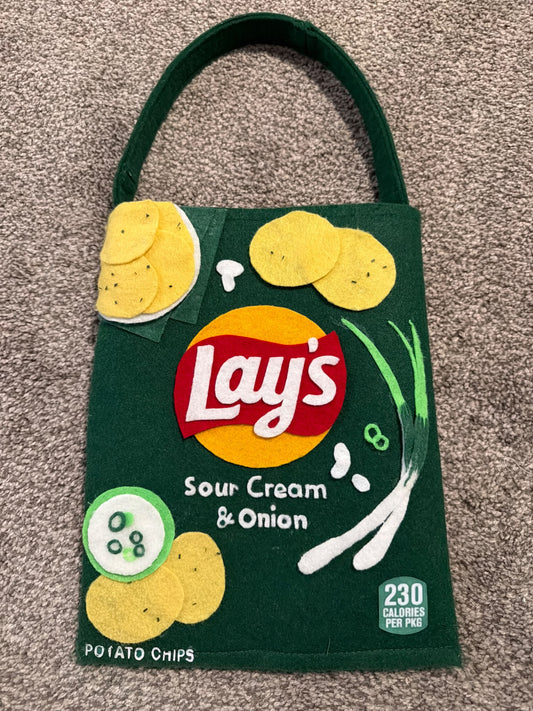 Halloween candy bag (hand made)