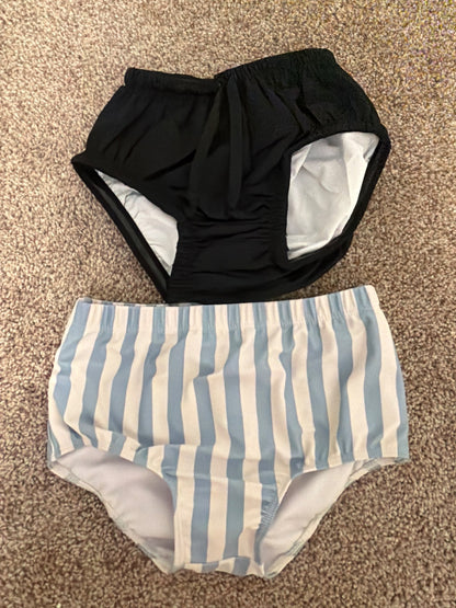 Swim trunks and plastic cover for toddler 3-4 , Kids 3T