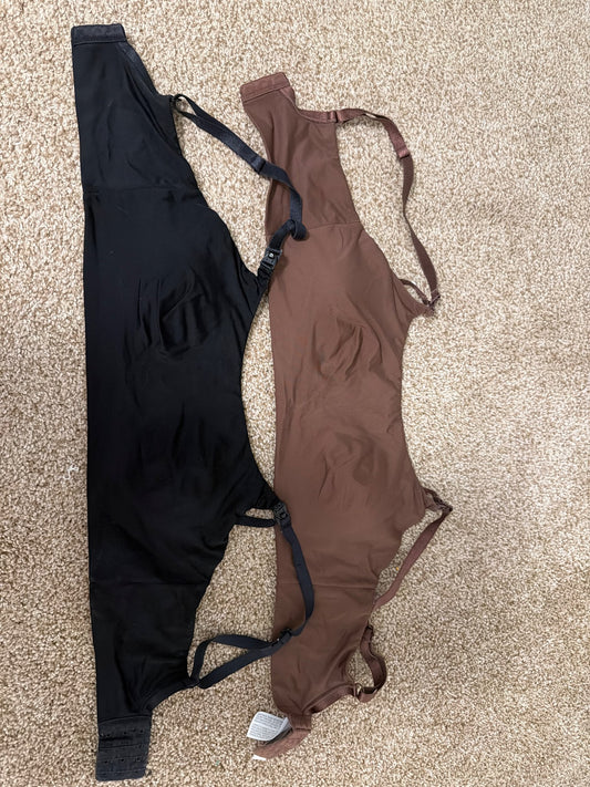 Nursing bras (x2), Maternity S (4-6)