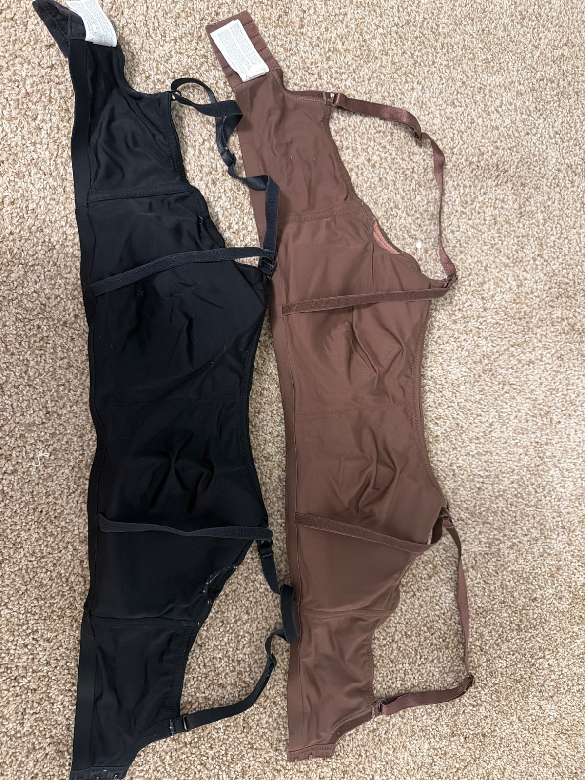 Nursing bras (x2), Maternity S (4-6)