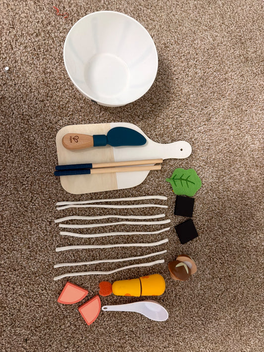 Hape noodles play set