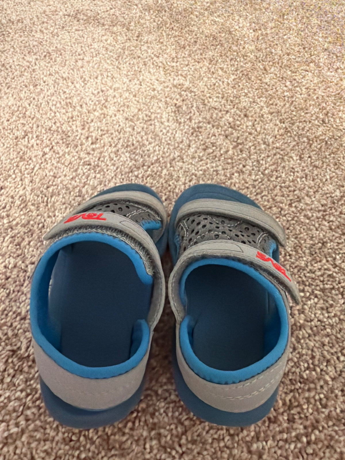7T TEVA toddler sandals. , Shoes 7 (Walkers:12-24 mth)