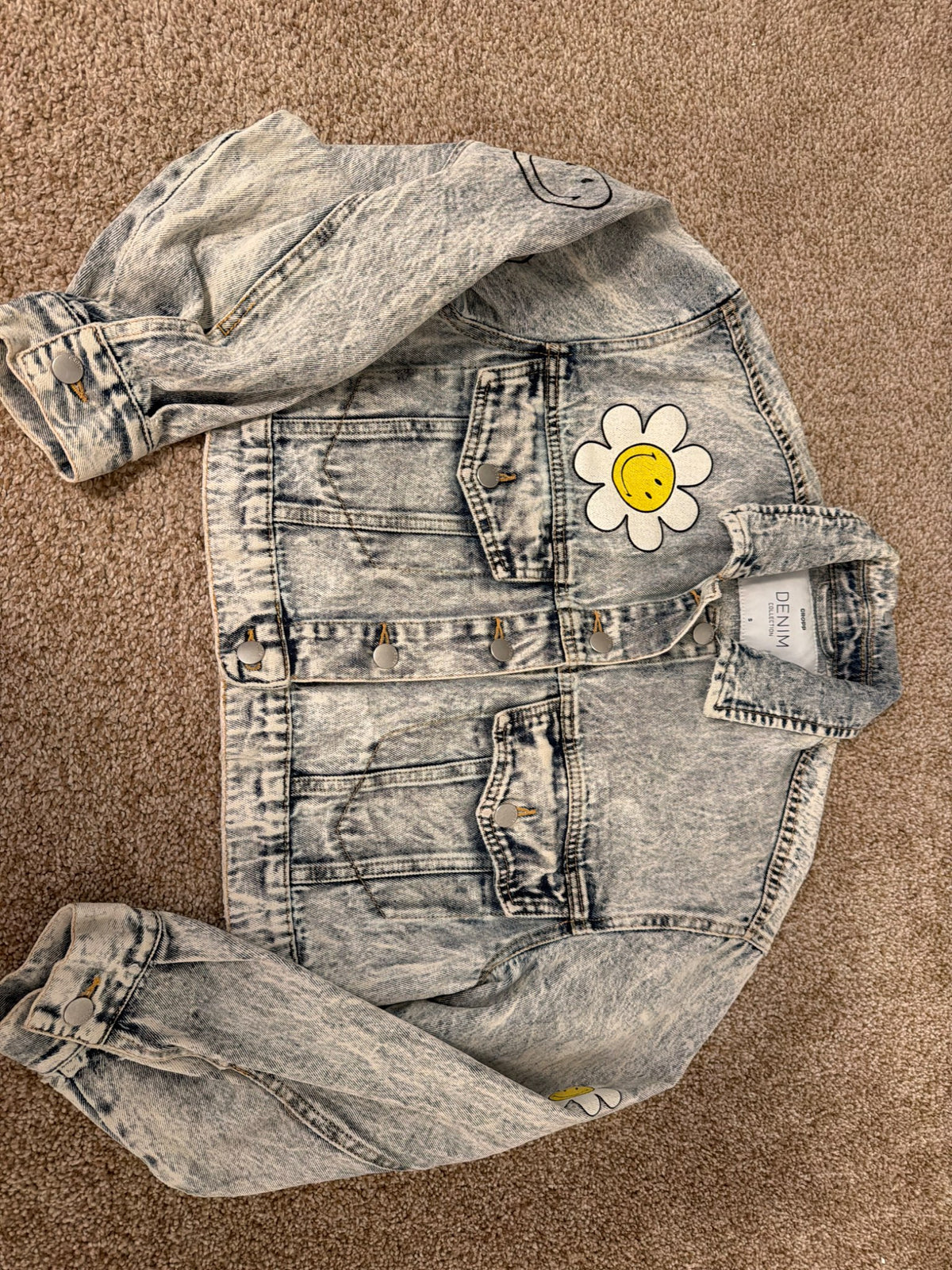 Cropped denim jacket , Kids 18