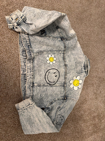 Cropped denim jacket , Kids 18