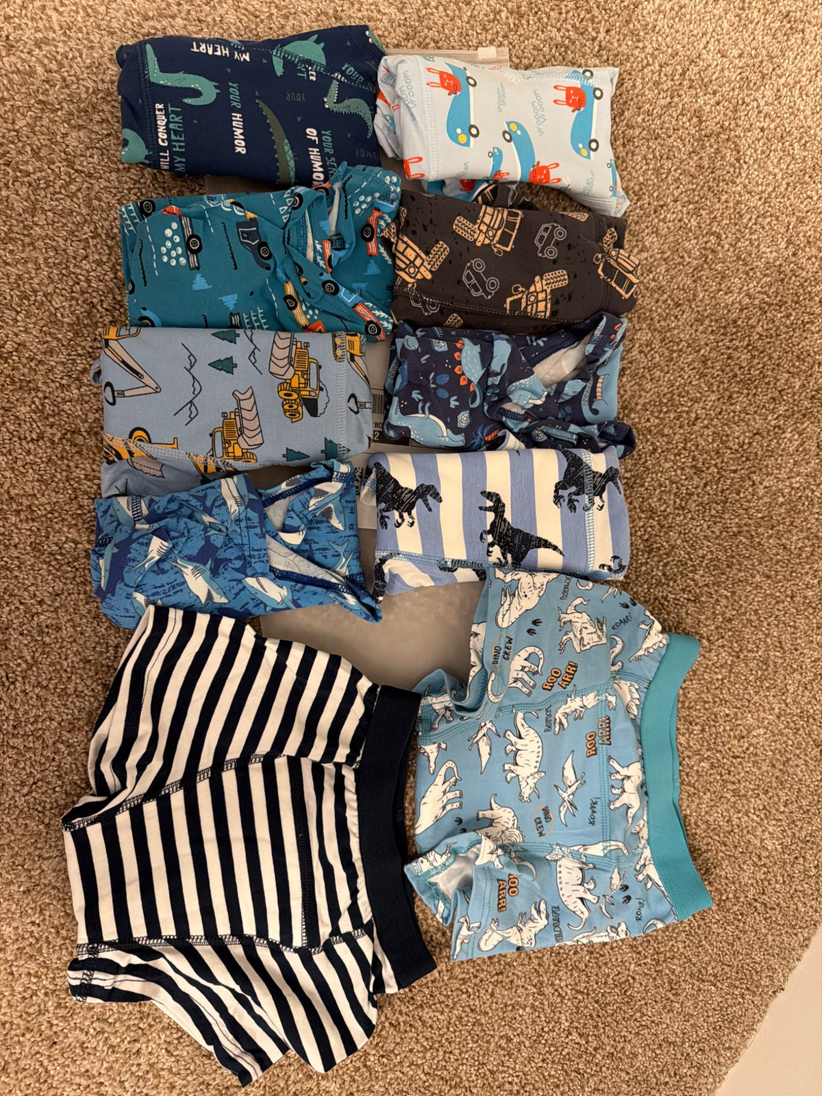 3T training underwear (x10)