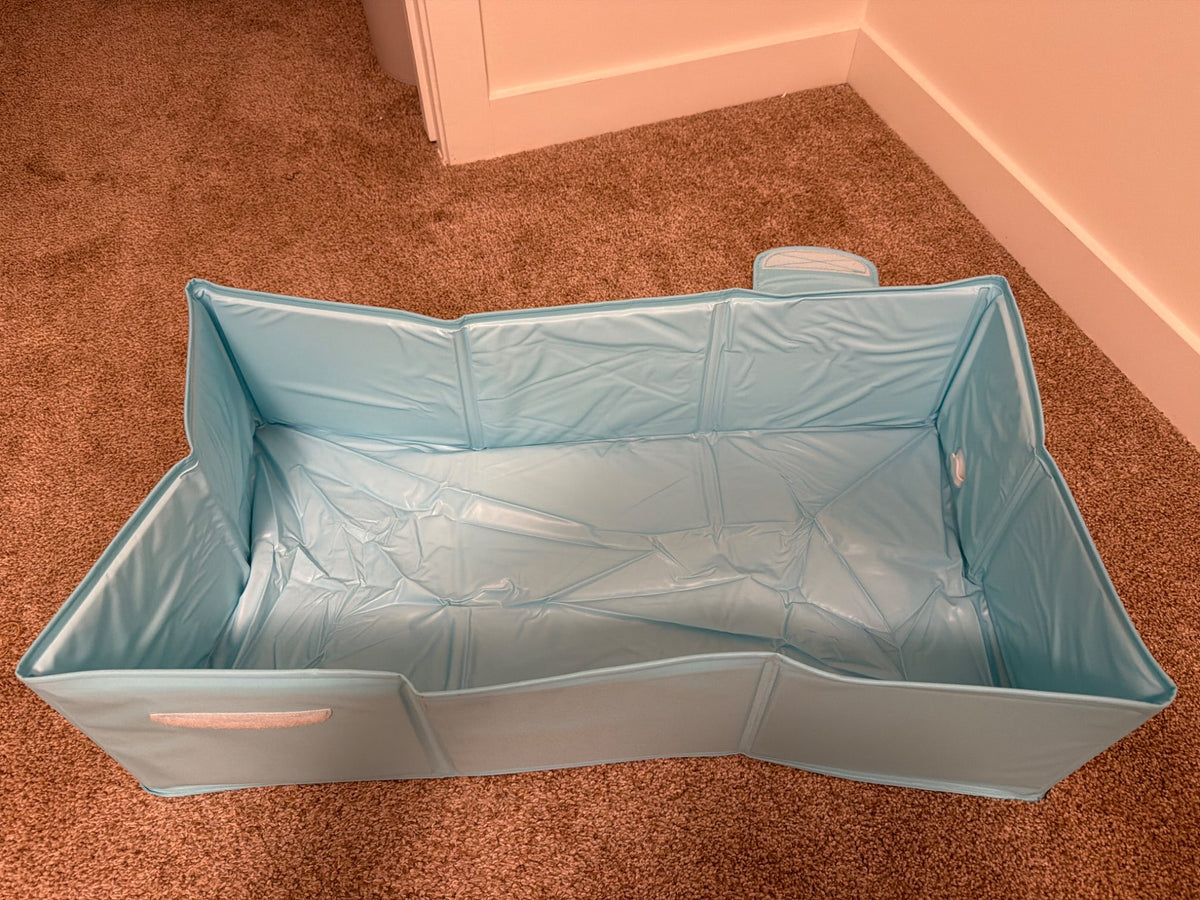 Foldable bath tub