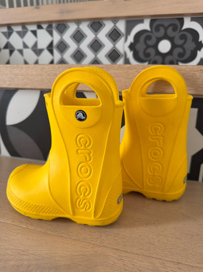 8C croc rain boots , Shoes 8 (Toddler:2-4yr)
