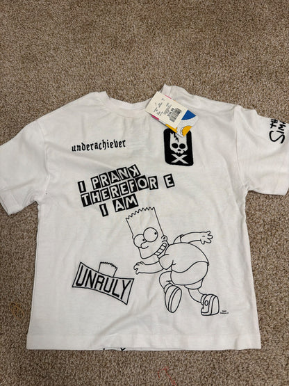 Size 6 simpsons t shirt NWT , Kids 6/6X