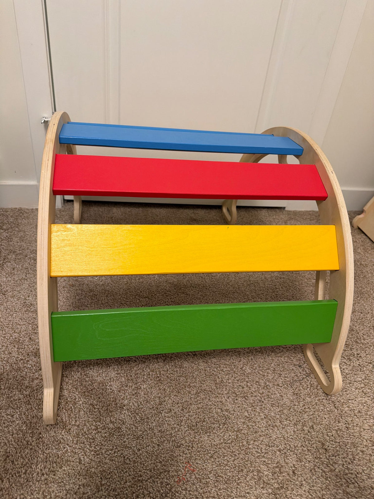 Montessori wooden climber/slide/rocker set