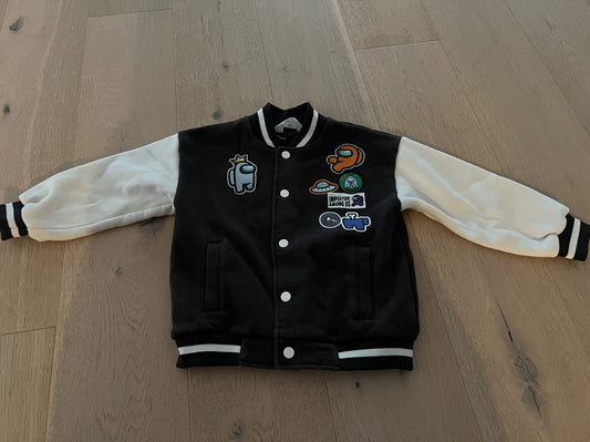 H&M Among Us Sweater Jacket , Kids 5/5T (extra small)