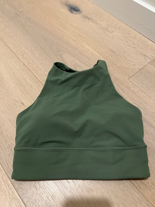 Lululemon long line high neck energy sports bra , Kids 16 to 20 (extra large)